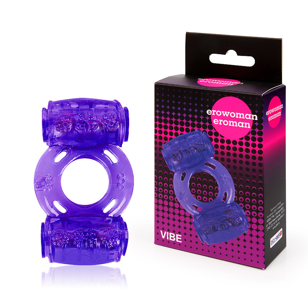 Кольцо эрекционное с вибрацией 2 см