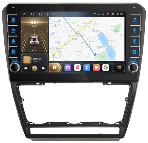 Магнитола для Skoda Octavia A5 2004-2013 - Kuberg OL-1920 (кнопки и крутилки), Android 12, Быстрая, CarPlay, 4G SIM-слот