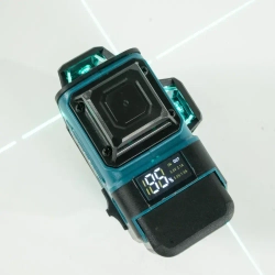 Makita, лазерный уровень, 16 лучей 4D, цвет луча зеленый