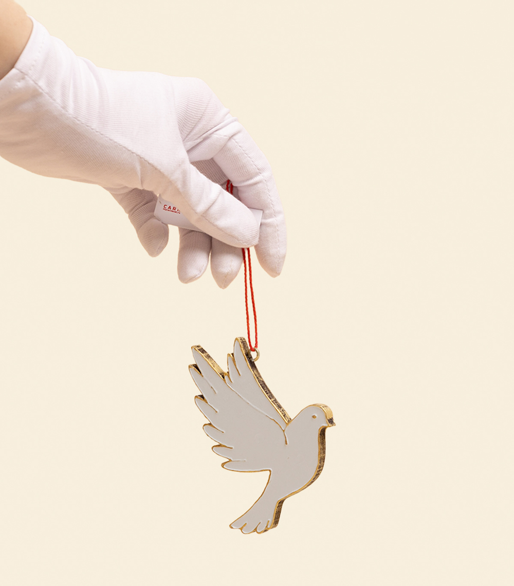 Ёлочная игрушка – Голубь | carnaval