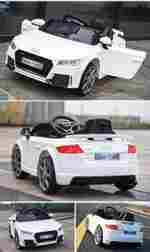 Детский электромобиль "AUDI TTRS" 12V, черный
