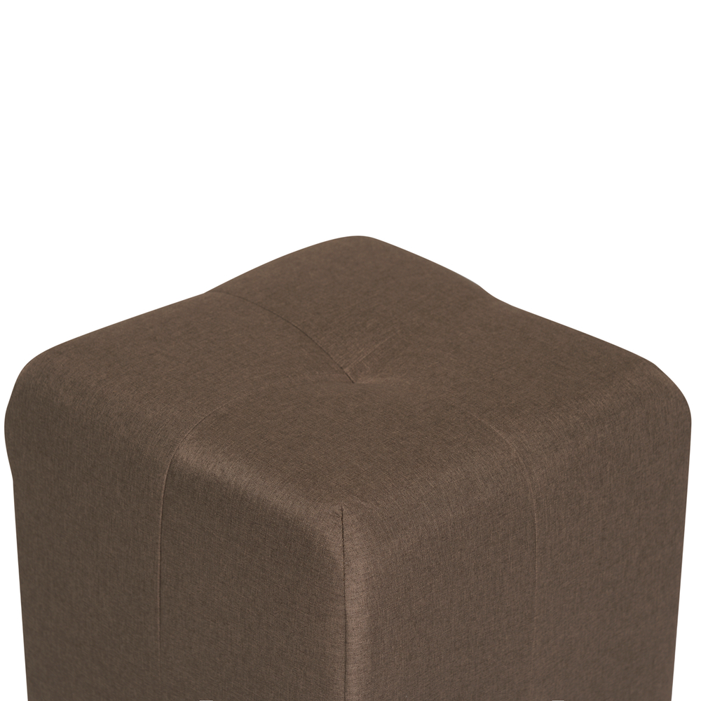 Пуф Николь Коричневый Рогожка