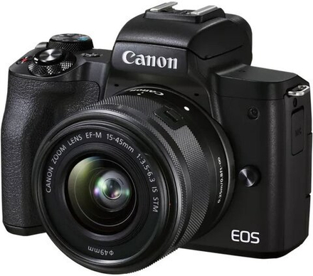 Фотоаппарат Canon EOS M50 Mark II 15-45 IS STM (Black)
