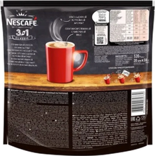 Растворимый кофе Nescafe 3 в 1 классический 20 стиков