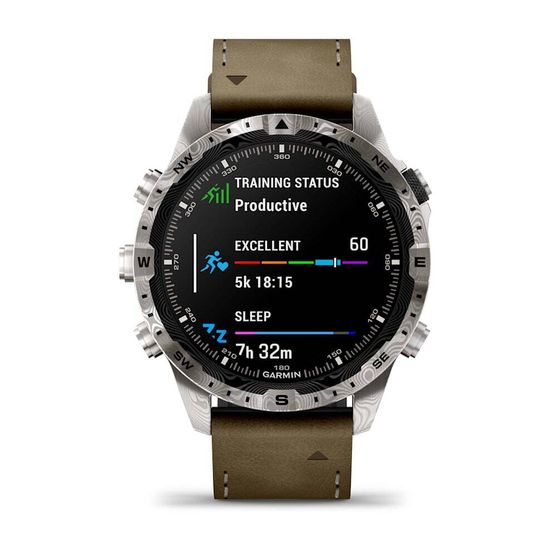 Умные часы Garmin MARQ Adventurer (Gen 2) - Damascus Steel Edition