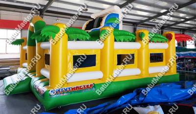 Коммерческий батут "Яркая поляна" 6*5*4 м