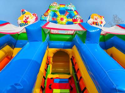 Коммерческий надувной  батут " Цирковой" 7*4*4,5м