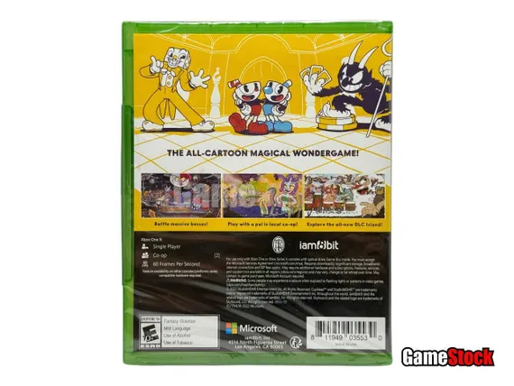 Xbox One/Series X Cuphead (Новый, Русские субтитры)