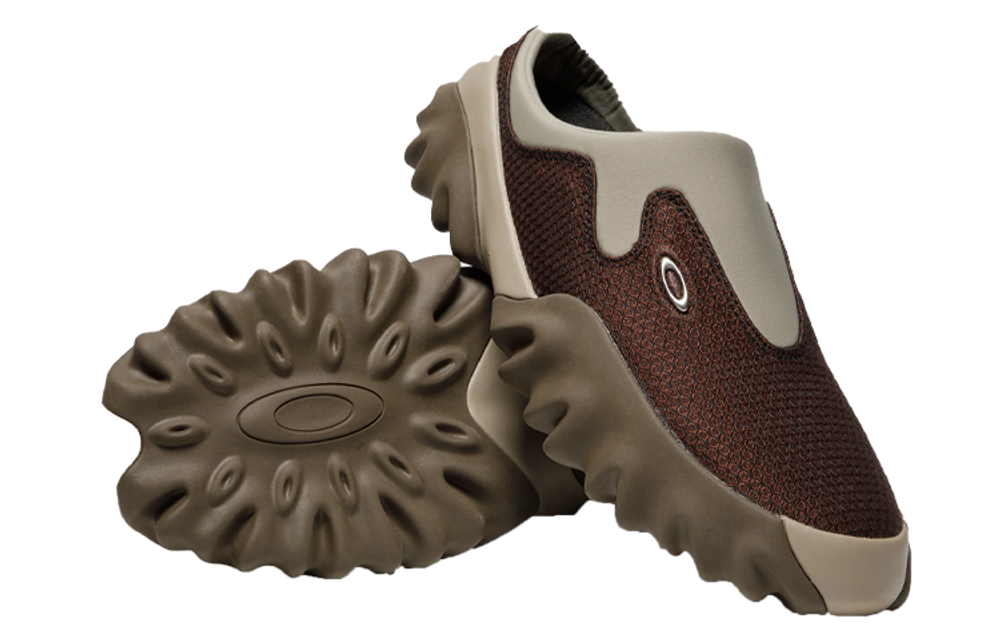 Oakley Factory Team Chop Saw Mule Brain Dead Jacquard Maroon Espresso