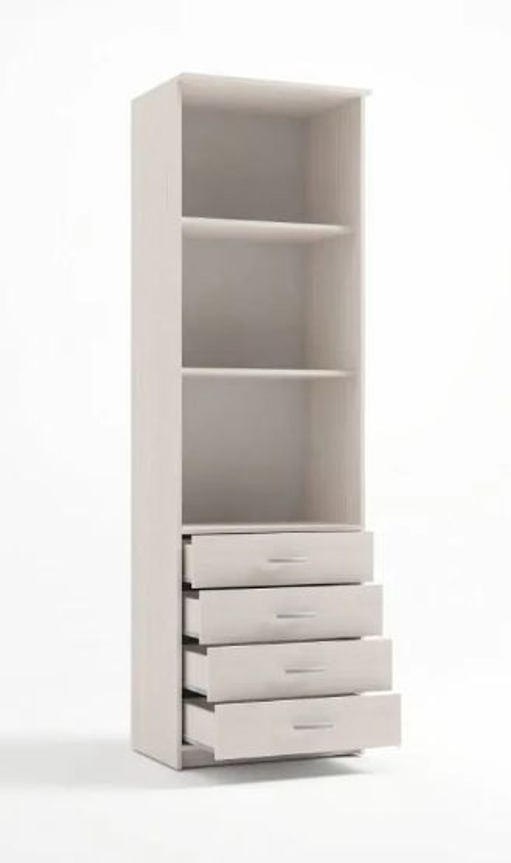 Шкаф универсальный Дуэт Люкс Ясень шимо темный/Ясень шимо светлый