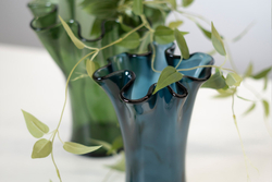 Ваза 30см San Miguel Artesania темно-зеленая