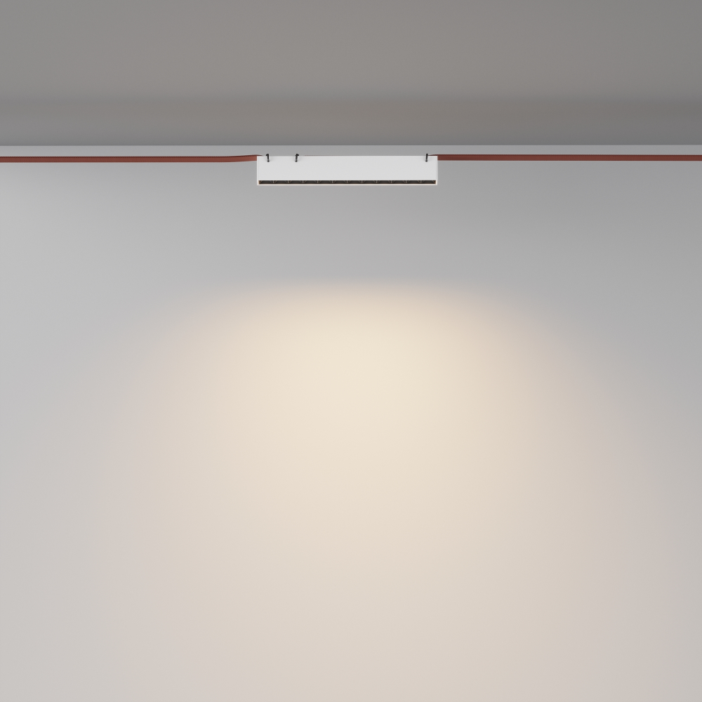 Трековый светодиодный светильник Maytoni Points TR128B-12W3K-M-W