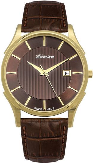 Мужские швейцарские часы Adriatica A1246.121GQ