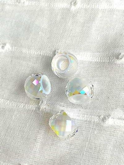 5043-shim Бублик 11мм, опаловый