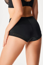 Трусы-слип с высокой линией талии Elegant (Размер: 48) (Цвет: грязно-розовый)