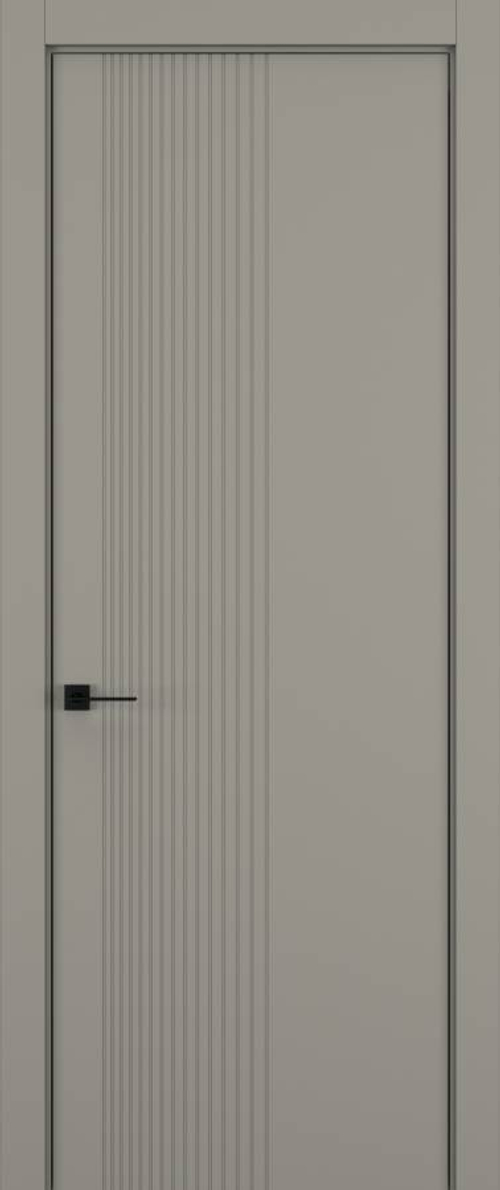 Дверь 7 VERTICAL Матовый Каменно-серый