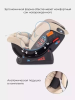 Автокресло RANT AY913 "MATRIX" Active Line (Beige) группа 0+-1-2-3  (0-36 кг)