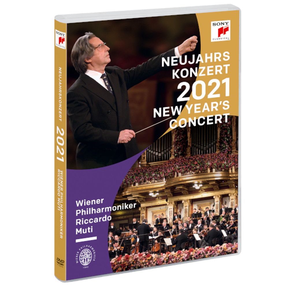 Wiener Philharmoniker, Riccardo Muti / New Year&#39;s Concert 2021 (DVD)