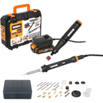 Набор WORX Гравер аккумуляторный WX739.9 + Выжигатель WX744.9 20V 2.0Ач кейс