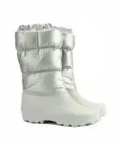 Сапоги женские из ЭВА с комбинированным верхом -20, Д426 (жемчужный, 38-39)