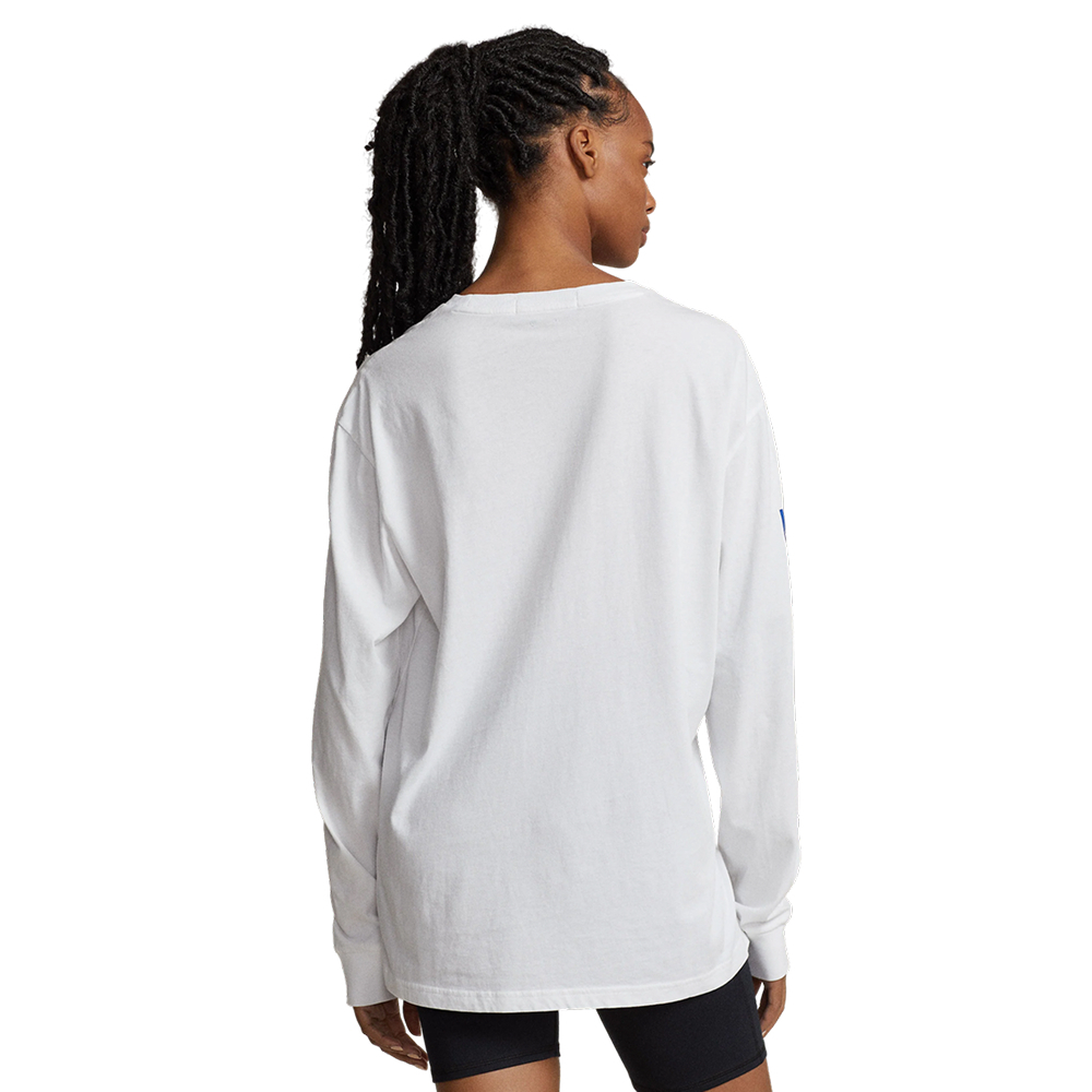 Лонгслив Polo Ralph Lauren Sport White