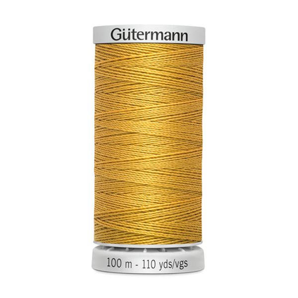 Нитки суперкрепкие Gutermann Extra Strong M782 №40 (100 метров), 5 кат. | 968 золотой