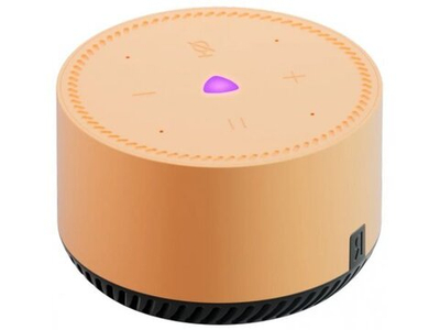 Умная колонка ЯНДЕКС Станция Лайт 5Вт, с голосовым помощником Алиса, бежевый