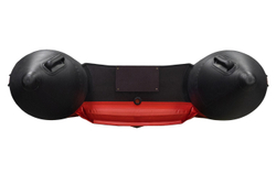 Лодка Таймень NX 3800 НДНД PRO красный/черный