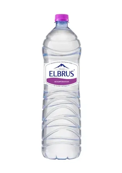 Эльбрус вода минеральная природная питьевая столовая негазированная, 1,5 л