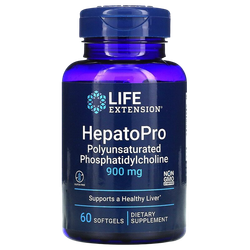 Life Extension Hepato Pro 900 mg 60 softgels, ГепатоПро, Комплекс для печени
