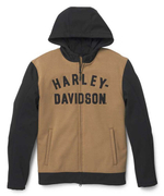 Harley-Davidson® Мужская флисовая куртка с капюшоном