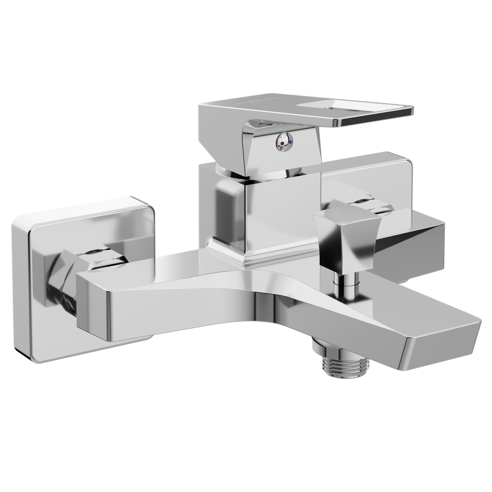 Смеситель для ванны с душем STWORKI Хедмарк S38100CR хром