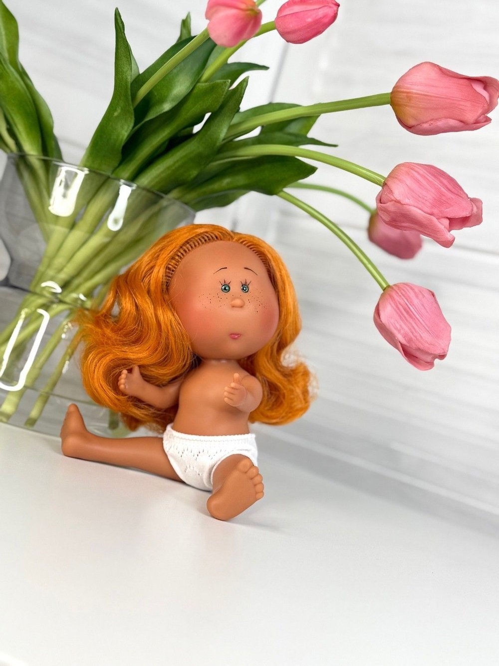 Кукла Nines виниловая 23см Little Mia Latina без одежды (3199WL5)