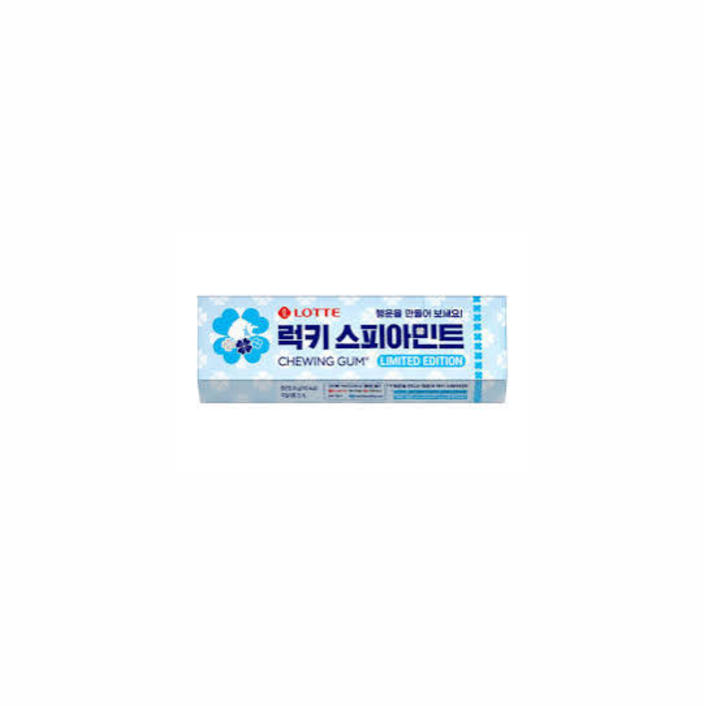 Жевательная резинка Lotte Spearmint