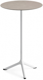 Стол ламинированный барный складной Scab Design Tripe Folding, белый, тортора шпатель