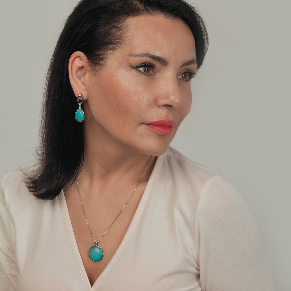 Серьги Possebon Azul A0381.20 S