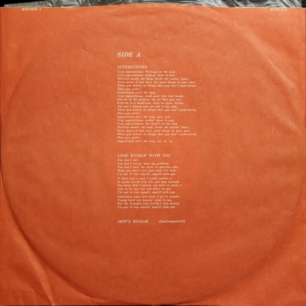 Beck, Bogert & Appice / Beck, Bogert & Appice Live (2LP)