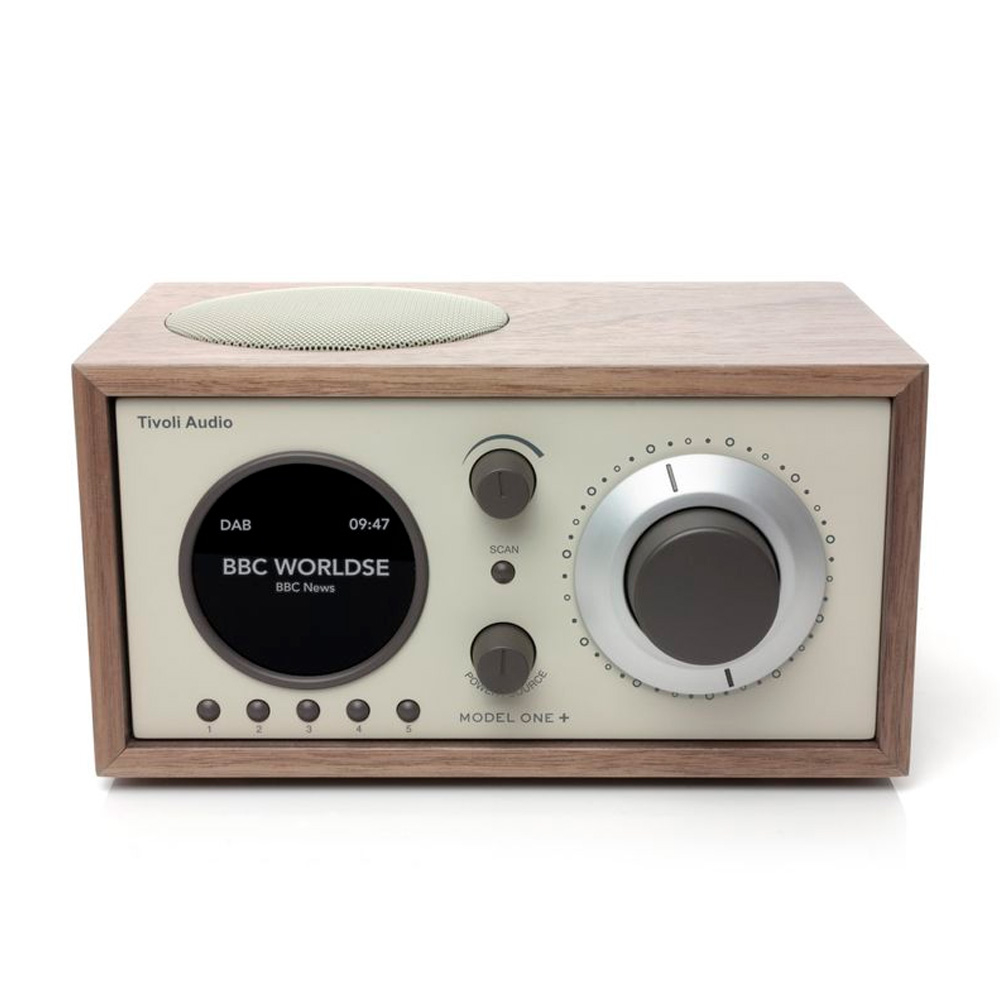 Tivoli Model One+ Бежевый/Орех [Classic Walnut] — радиоприемник