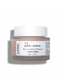 AMINU FACE SCRUB - полирующий скраб для лица, 50 гр