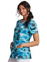 Топ медицинский женский Dickies DK717, ленивец, XS