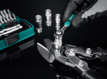 KRAFTOOL X-Drive 35, 35 предм., универсальный набор инструмента 1/4″ (27974)