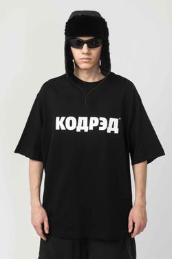 Футболка Over T Лого 30 ТМ черная