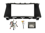 Переходная рамка магнитолы HONDA ACCORD (USA) 2008-2012 9 дюймов (взамен БК, авто без DVD, комплект с проводами)