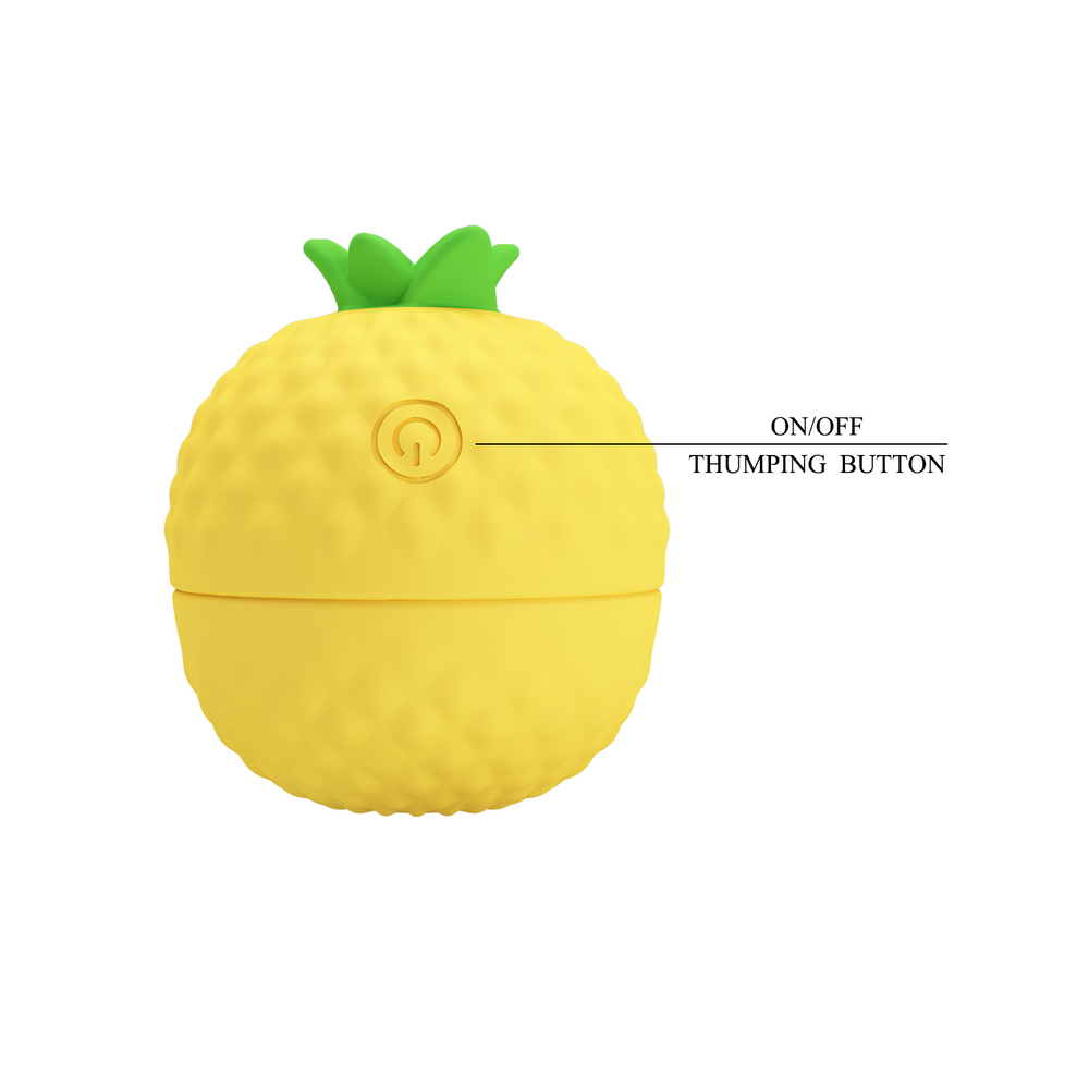 Мини-стимулятор Pineapple Secret, жёлтый