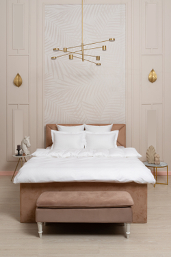 Пододеяльник 200х220 German Grass Chess Palette белый