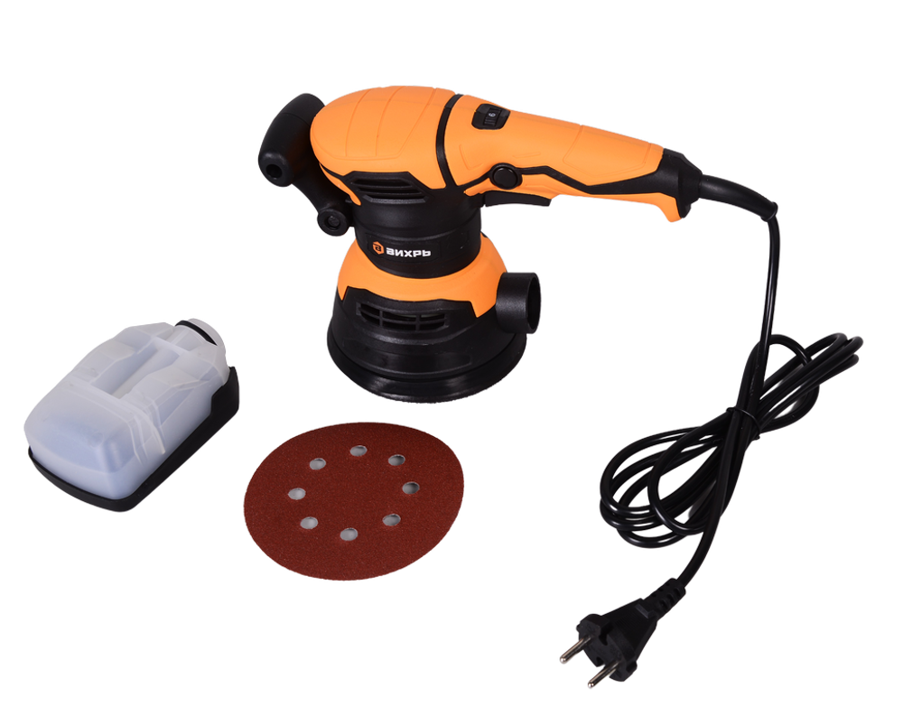 Эксцентриковая (орбитальная) шлифовальная машина Вихрь ЭШМ-125/5Э