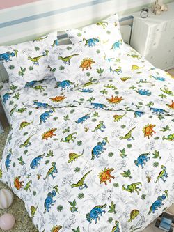 Комплект наволочек 2шт  "Динозавры" 50х70 см