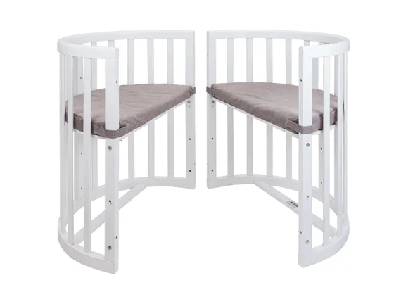 Кроватка-трансформер Ellipsebed Белая