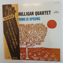 Винтажная виниловая пластинка LP Gerry Mulligan Quartet Spring Is Sprung (Japan 1974)
