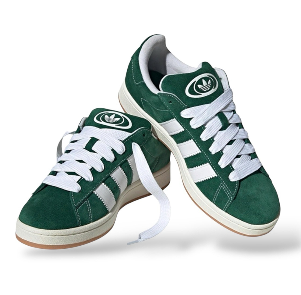 Adidas Campus 00s Dark Green Cloud White